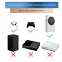 Hosanwell Support Mural Xbox Series S Ensemble pour Contrôleur, Console et Casque, Support Solide avec Tapis Antidérapant, Encoc