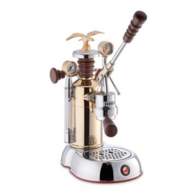 La Pavoni LPLESC01EU, Machine à expresso Expert compétent, Chrome/or