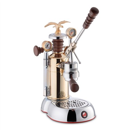 La Pavoni LPLESC01EU, Machine à expresso Expert compétent, Chrome/or