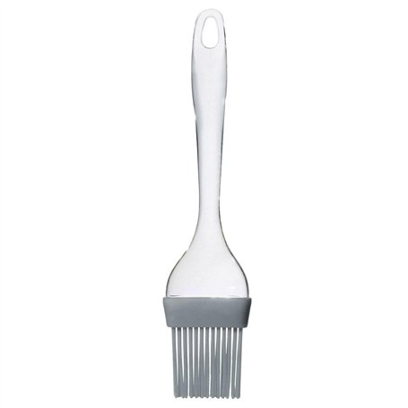 5five - pinceau en siliconne transparent et gris