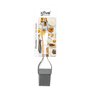 5five - pinceau en siliconne transparent et gris