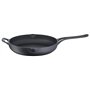 Tefal Jamie Oliver Premium fonte d'acier Poêle 28 cm, Cuisson sûre, Revêtement émaillé, Becs verseurs, Induction E2130655