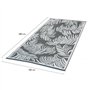 IDMarket - Tapis extérieur Coco Tropical Gris et Blanc 180 x 280 CM