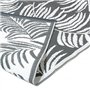 IDMarket - Tapis extérieur Coco Tropical Gris et Blanc 180 x 280 CM