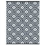 IDMarket - Tapis extérieur Bahamas Noir 160 x 260 CM
