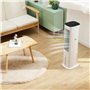 Midea Climatiseurs portables silencieux 4-en-1,Refroidisseur d'air, ventilateur, humidificateur, purificateur d'air, avec téléco