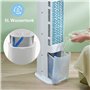 Midea Climatiseurs portables silencieux 4-en-1,Refroidisseur d'air, ventilateur, humidificateur, purificateur d'air, avec téléco