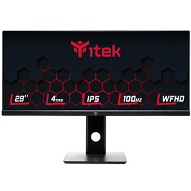 iTek Ultra Wide HD Ecran avec Haut-Parleurs Intégrés, 29", 100Hz, Noir ITMF29I104FHD