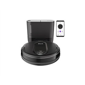 Shark RV1000SEU Aspirateur Robot avec Station d'autovidage sans Sac - Wi-FI - Brosse motorisée - Navigation Intelligente