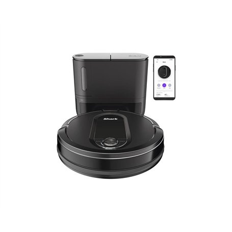 Shark RV1000SEU Aspirateur Robot avec Station d'autovidage sans Sac - Wi-FI - Brosse motorisée - Navigation Intelligente