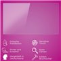 atFoliX Protection Écran Film de verre en plastique compatible avec Iiyama ProLite T2454MSC-B1AG Verre film protecteur, 9H Hybri