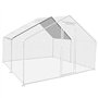 IDMarket - Bâche Waterproof Blanche 3,4x2 M 150 GR pour enclos poulaillers