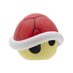 Super Mario Lampe Coquille Rouge avec Sons - Marchandise Nintendo Officielle, Décor Maison Gaming, Lampe Salle de Jeu