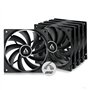 ARCTIC F12 PWM PST (5 Pièces) - Ventilateur PC, 120 mm, Haute Performance, Ventilateur Boitier, Refroidisseur Silencieux pour UC