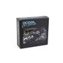 Alphacool Eiszapfen PRO Anschluss 13mm HardTube Fitting G1/4, 6-Pack - weiÃŸ