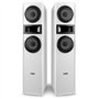 Fenton SHF700W Enceinte HiFi Colonne - Blanc, Puissance de 400 W Max, Woofer 2X 6,5 Pouces, Technologie 3 Voies, Borniers à Vis 