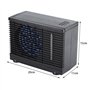 Portable Climatiseur Refroidisseur avec Vitesses Réglables 12V, Climatiseur de Voiture Mini Universel Personnel Voiture Ventilat