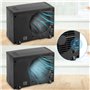 Portable Climatiseur Refroidisseur avec Vitesses Réglables 12V, Climatiseur de Voiture Mini Universel Personnel Voiture Ventilat