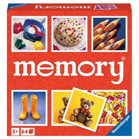 Ravensburger - Memory® Junior, Jeu mémoire pour Famille, âge recommandé 3+, 64 Cartes, 20880 7