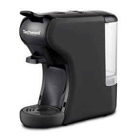 Techwood Cafetières Expresso TCA-196N Multi-Capsules, Noir