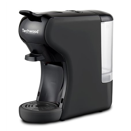 Techwood Cafetières Expresso TCA-196N Multi-Capsules, Noir