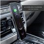 Satechi Chargeur de Voiture Magnétique sans Fil 7,5 W (Charge sans Fil Qi) Support de Grille d'Aération, avec Une Forte Stabilit
