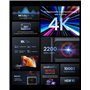 Nebula Cosmos Laser Videoprojecteur 4K, Correction du Trapèze sans Grille, Dolby Audio, Visionnage de Films avec Android TV 10.0