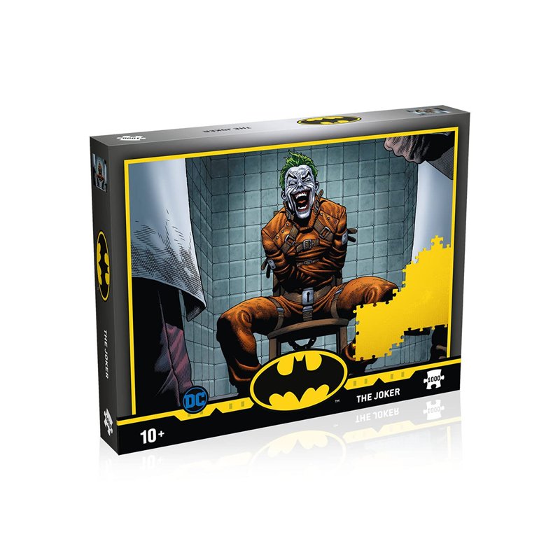 Winning Moves - Puzzle The Joker - Batman - 1000 Pièces - - A partir de 10 ans - Version française