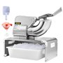 VEVOR Broyeur à Glace Électrique 300 kg/h Machine à Glace Pilée Commerciale 350 W Tête à 4 Lames en Acier Inoxydable Machine à G