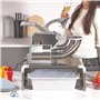 VEVOR Broyeur à Glace Électrique 300 kg/h Machine à Glace Pilée Commerciale 350 W Tête à 4 Lames en Acier Inoxydable Machine à G