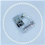 Pied de presse à ruban réglable de 5 mm à 20 mm - Pour tous les modèles Singer, Brother, Babylock, Euro-Pro, Janome, Kenmore, Wh