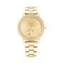Tommy Hilfiger Montre Analogique à Quartz pour Femme avec Bracelet en Acier Inoxydable doré - 1782437