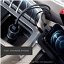 Satechi Chargeur de Voiture Double USB-C PD 40W, Puissance 20W + 20W, Compatible avec Tous Les modèles de la série iPhone 16/15/