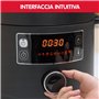 Moulinex Epic Turbo Cuisine CE7548 Autocuiseur électrique 1090 W 10 programmes automatiques panier vapeur, Métal, Noir