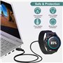 Rpanle Chargeur Compatible avec Garmin Fenix 7 7S 7X 6 6S 6X Pro, 5 5S 5X Plus, 7 7S 7X,Forerunner 935 945 745 45 45S 245,Approa
