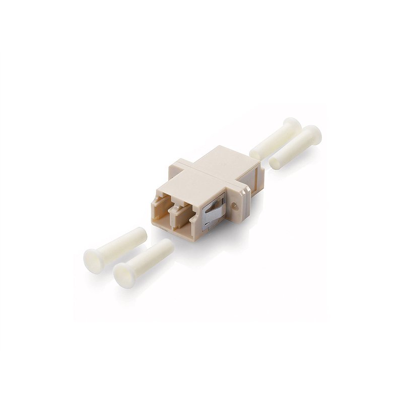 Equip 156151007 Adaptateur de Fibre Optique LC OM3/12 pièces/connecteurs Beige