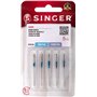 SINGER Lot de 5 aiguilles pour machine à coudre Denim 2026, tailles assorties 90/14, 100/16