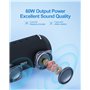 MIFA Enceinte A90 Haut-Parleur Bluetooth 60W sans Fil IPX7 étanche 30 Heures de Lecture Carte Micro SD Véritable Chargement stér