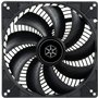 SilverStone Technology SST-AP184i-PRO - Air Penetrator Ventilateur amélioré à canalisation d'air contrôlée par PWM de 180 mm