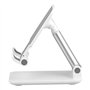 T'nB - Influence - Support Smartphone de Bureau Pliable - Blanc/Gris