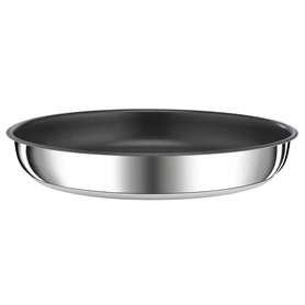 Tefal Ingenio Preference Poêle 22 cm, Empilable, Acier inoxydable, Revêtement antiadhésif, Induction, Polyvalence, Gain de place