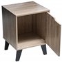 chevet mix naturel ceda, beige