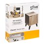chevet mix naturel ceda, beige