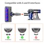 Tête de Nettoyage à Rouleau Souple de Remplacement pour Dyson V6, DC58, DC59, DC61, DC62, DC74 Aspirateurs, Accessoire de Brosse