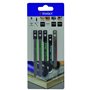 Tivoly XT50572004311 Lot de 5 lames de Scie Sauteuse MAKITA bois plastique tôle