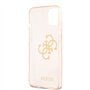 Guess GUHCP13SPCUGL4GGO Coque de Protection pour iPhone 13 Mini 5,4" avec Grand Logo Doré