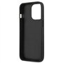Guess GUHCP13LPCRBPI Coque pour iPhone 13 Pro / 13 6,1" Rose Croco Strap Collection