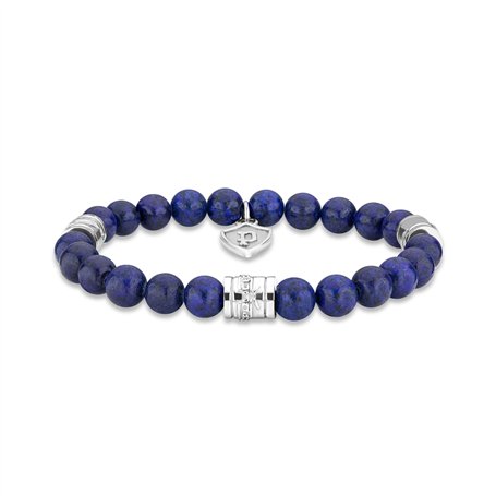 Police Bracelet Pulseira Talisman SS & Contas Azuis : S PEAGB2120111. Marque :, Taille Unique, Métal Non précieux, Il ne s'agit 