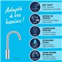 GROHE QUICKFIX Start Mitigeur monocommande lavabo de salle de bains, Mitigeur monocommand avec tirette de vidage, mousseur écono