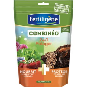 FERTILIGENE FNOUPOT7C - Combinéo Nourrit et Protège Potager Sans Pesticide 700 g - Solution 2 en 1 - Nourrit les fruits et légum